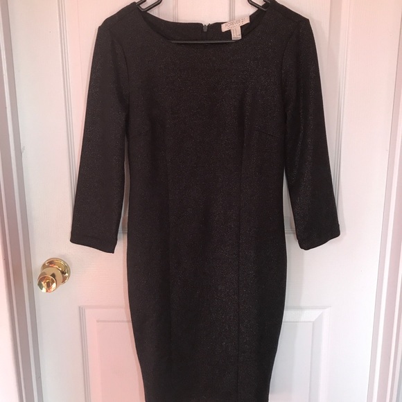 Sparkly Black Dress - Picture 2 of 4